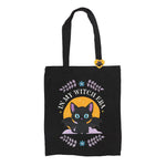 In My Witch Era Polycotton Tote Bag with Enamel Pin