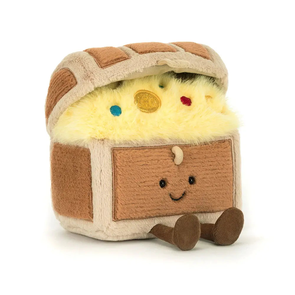 Buy Jellycat Amuseables Treasure Chest in Southend at Under the Sun official jellycat stockist shop