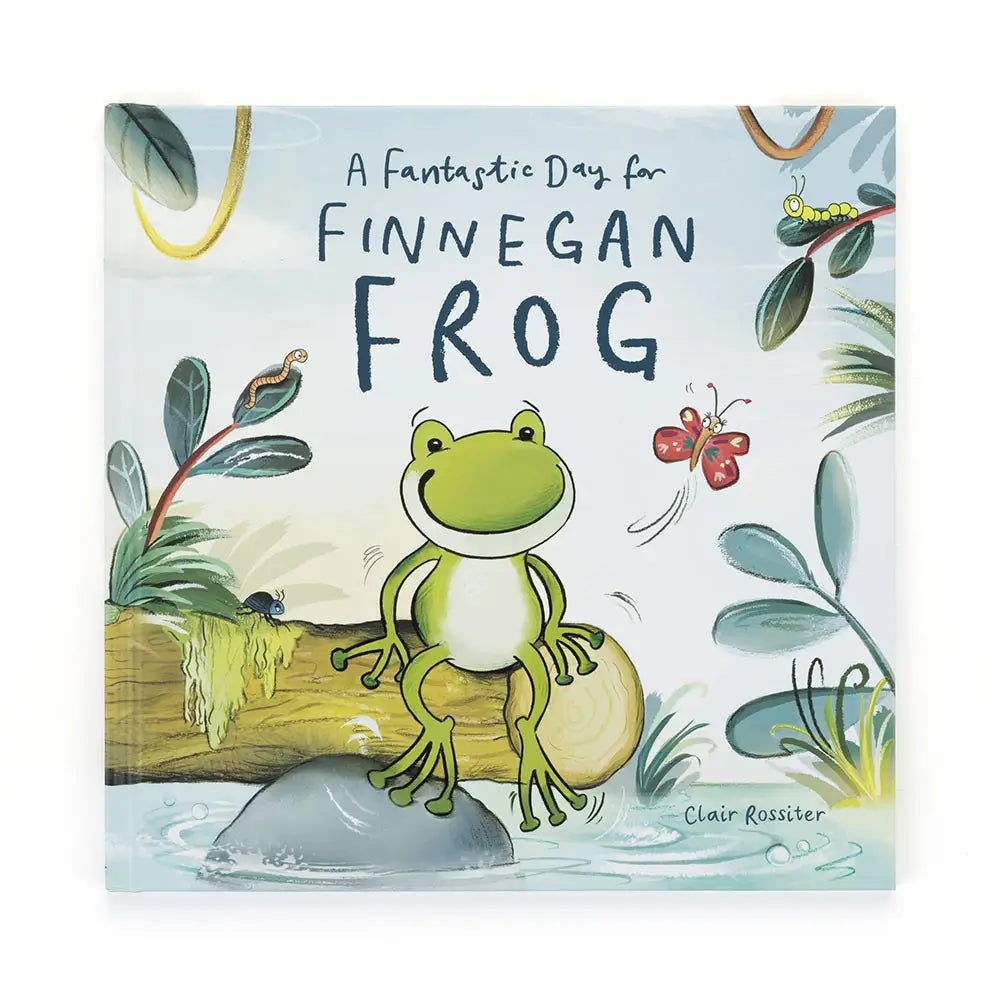 A Fantastic Day for Finnegan Frog Jellycat Book