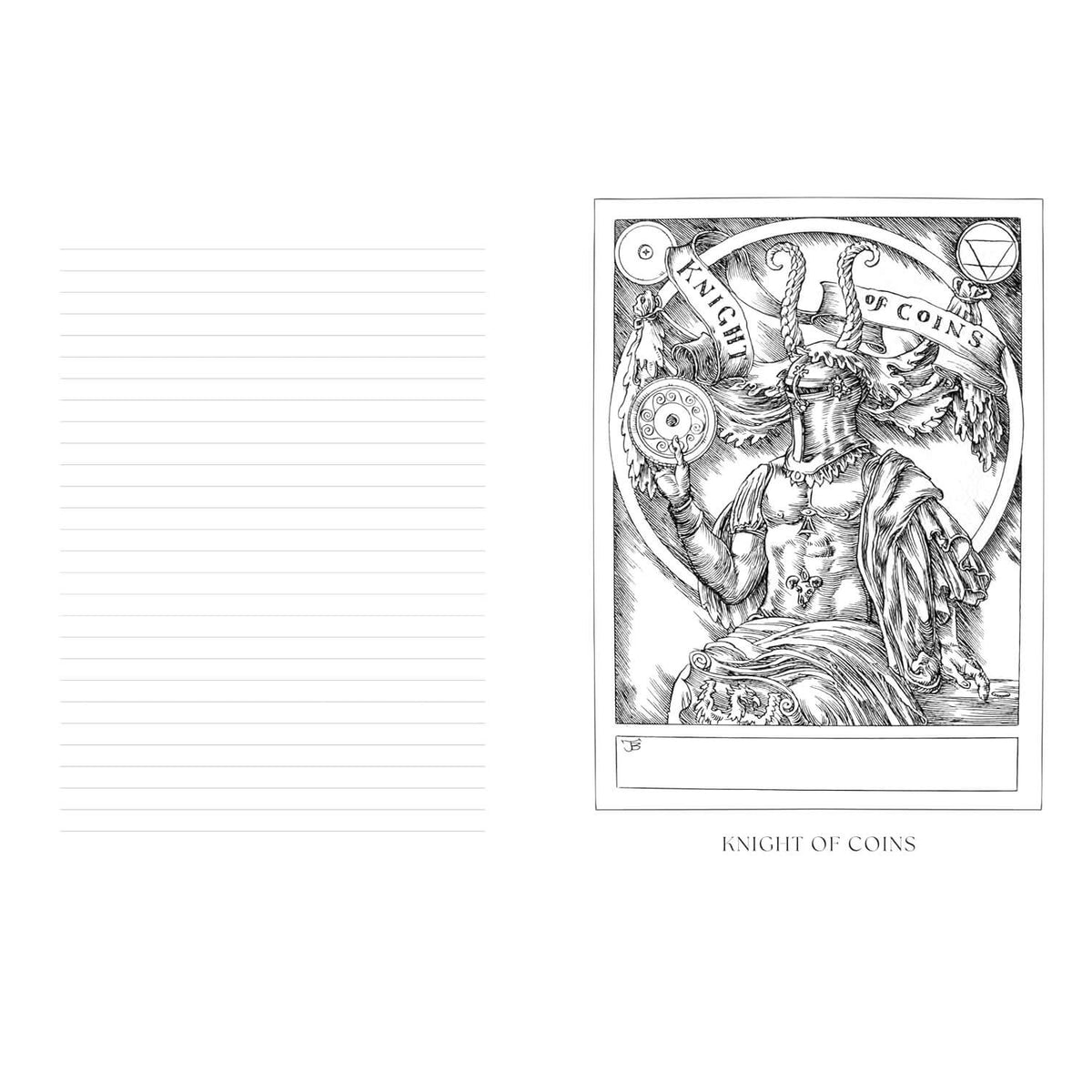 Baddeley Tarot Journal & Colouring Book