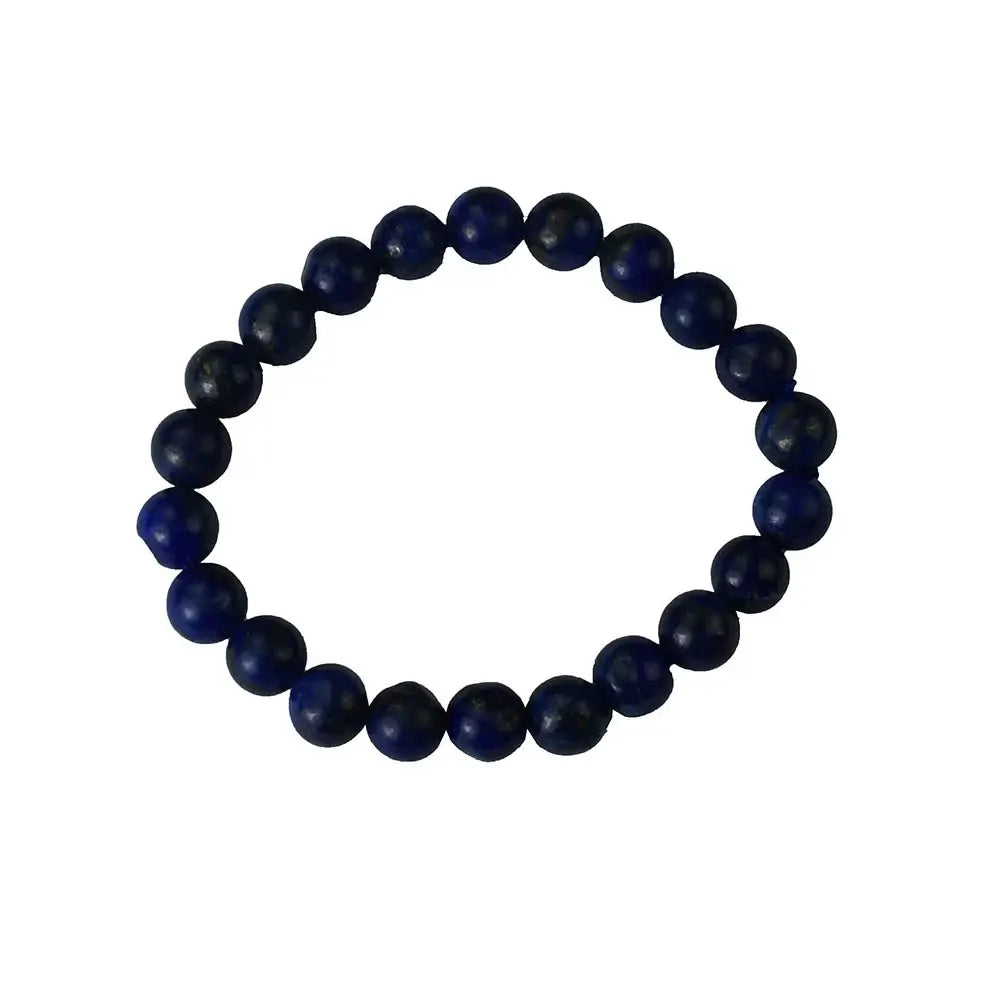 Lapis Lazuli Gemstone 8mm Bead Bracelet