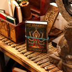 My Chakras Are Aligned AF Leather Printed Notebook