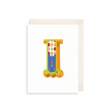 Fairground Style Alphabet Letter Card A-Z
