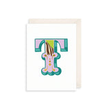 Fairground Style Alphabet Letter Card A-Z