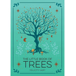 Book cover of 'The Little Book of Trees' with a tree illustration on a teal background