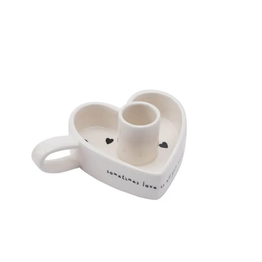 Love All You Need Candlestick Holder