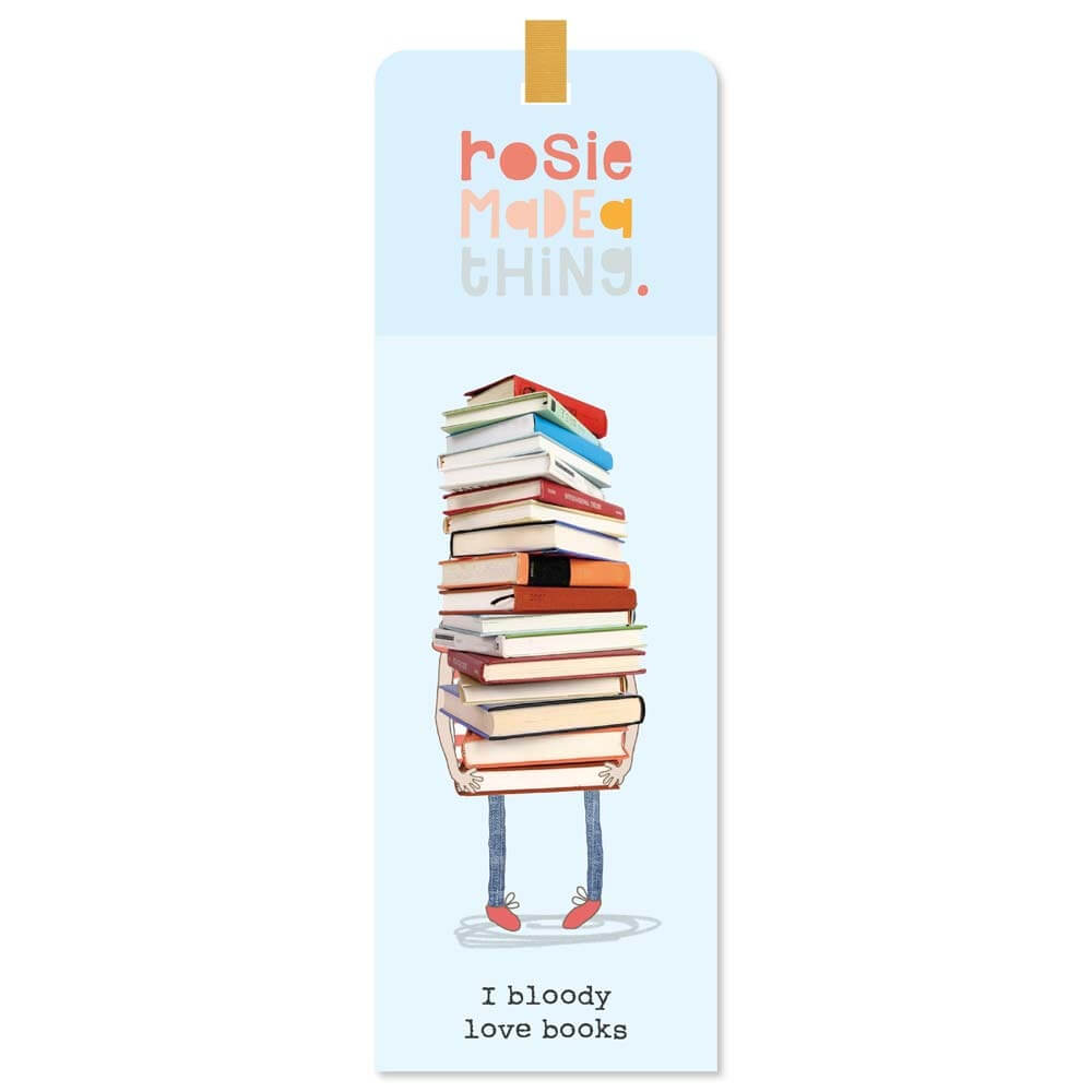 Love Books Bookmark by Rosie Made A Thing BKM002