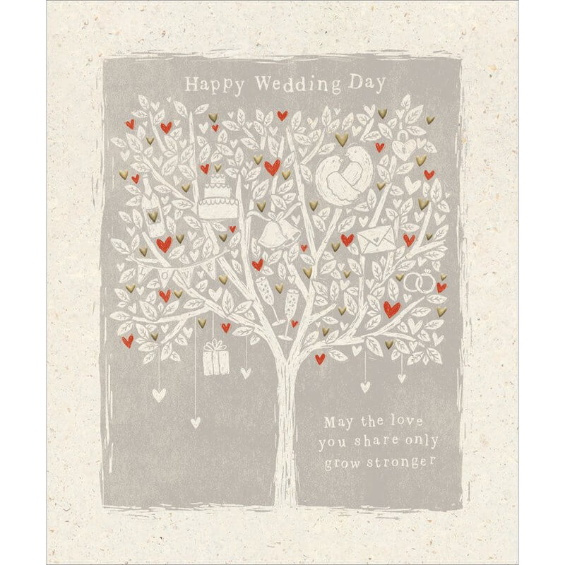 Love Is In The Air Wedding Congratulations Card
