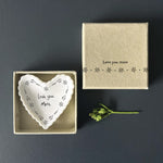 Love You More Small Scallop Heart Dish