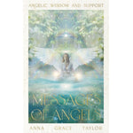 Book cover of 'Messages of Angels' with an angelic design and text at the top.