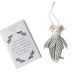 Night Before Christmas Mouse Decoration