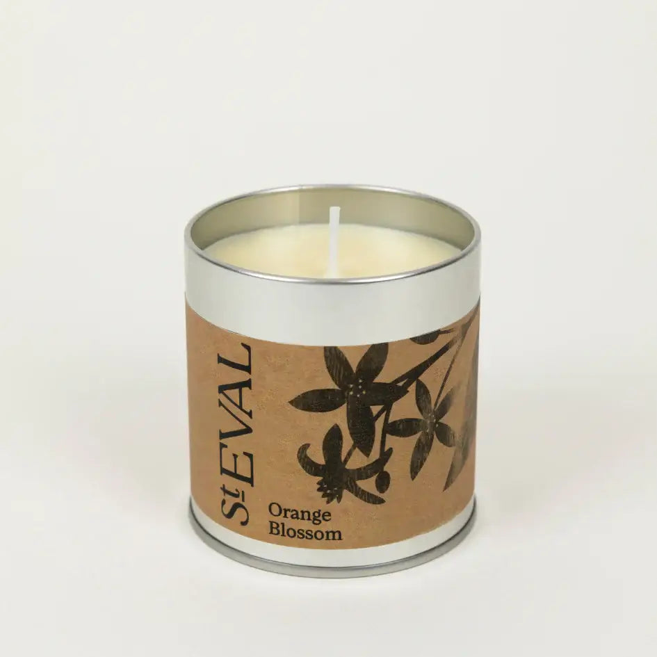 Orange Blossom St Eval Candle Tin