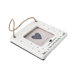 Our Family Mini White Ceramic Photo Frame