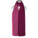 Cherry colour Park Lane scarf SC1791