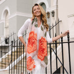 Park Lane Orange Flame Summer Scarf SC1964FLAME