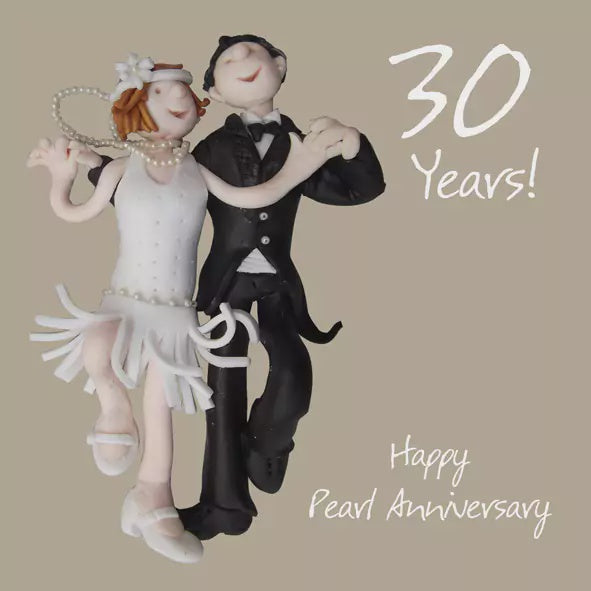 Pearl 30th Aniversary Card ESB010