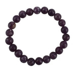 Purple Lepidolite gemstone bead bracelet in Southend at jewellery shop Under the Sun