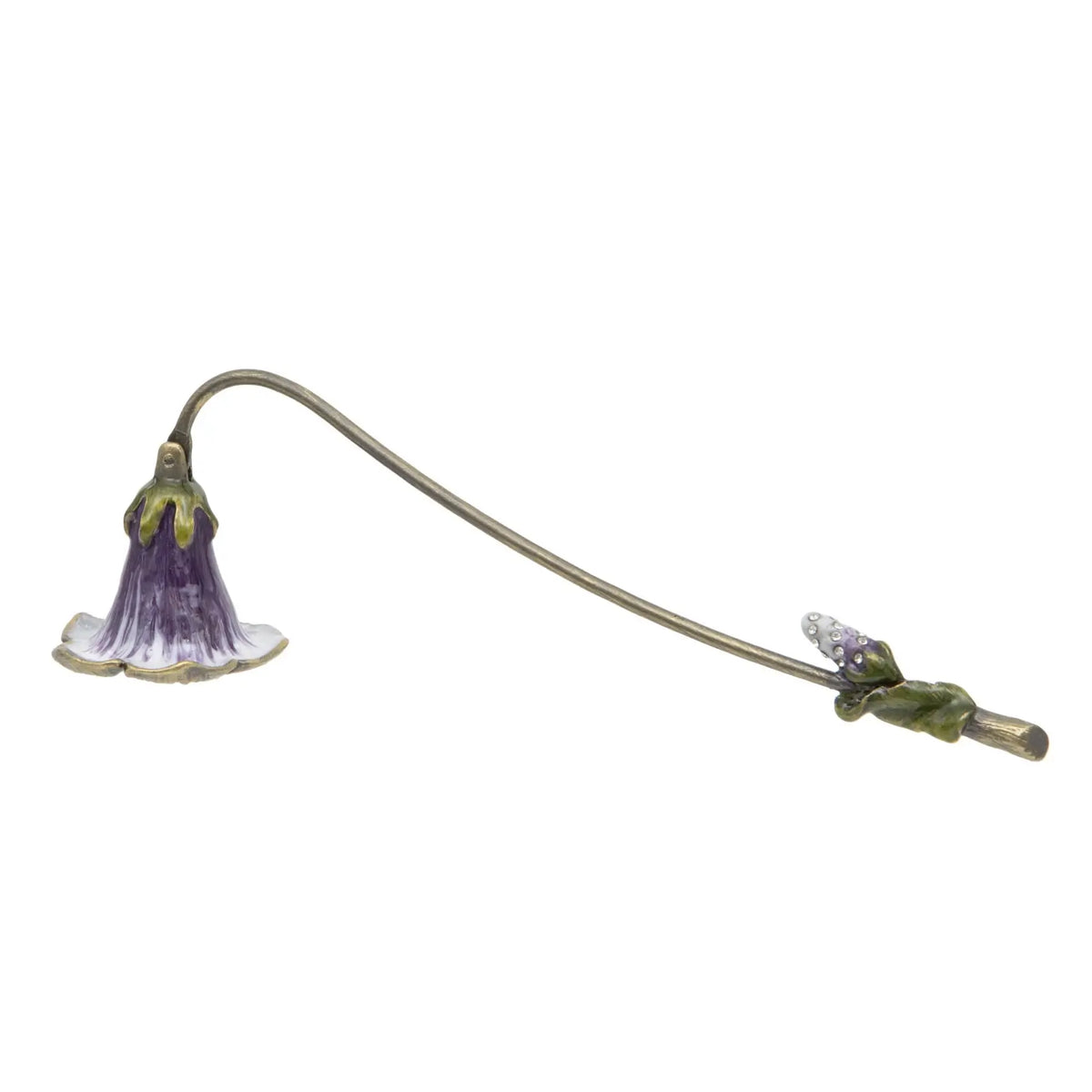 Purple Lily Flower Candle Snuffer by London Ornaments