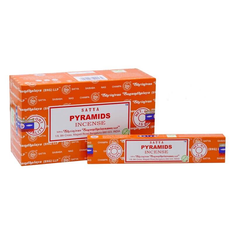 Pyramids scent Satya Incense Sticks in 15g box