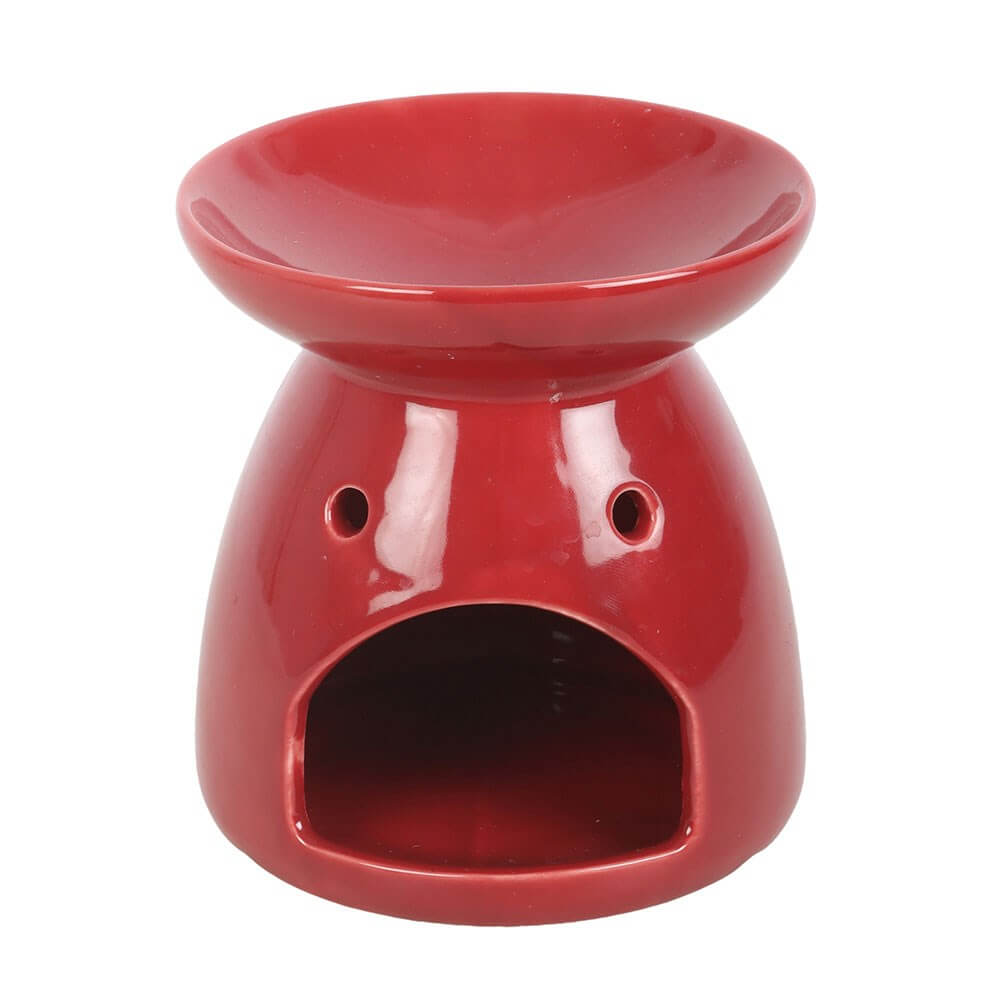 Red Sacred Heart Oil Burner