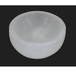 Round Polished Selenite Trinket Bowl 7.5cm