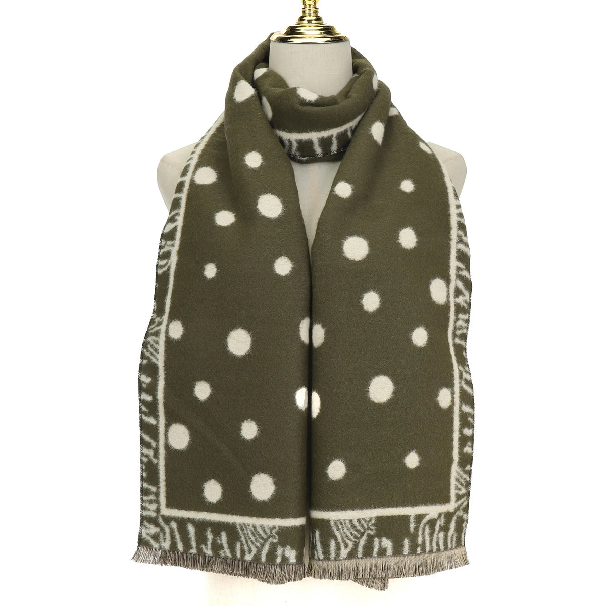 Burnt Olive Colour Scarf SC2076BURNTOLIVE