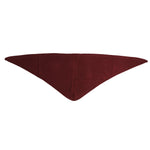 Red Mahogany Triangle Scarf SCARFSC2116REDMAHOGANY