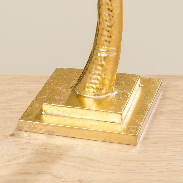 Gold Palm Tree Candle Holder 48cm