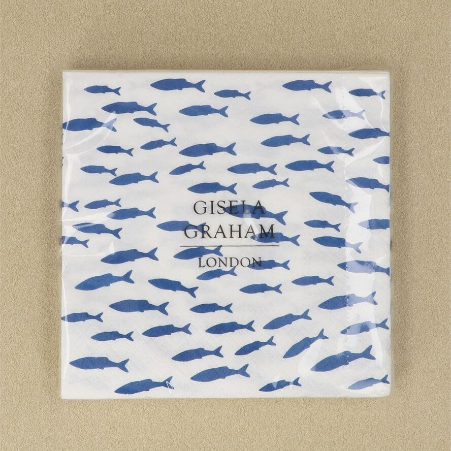 Shoal of Fish Paper Napkin Pack/20