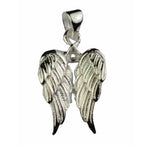 Genuine Silver Angel Wings Pendant keepsake
