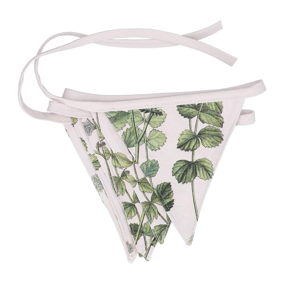 Spring Hedgerow Cotton Bunting Flags 180cm Long from Gisela Graham