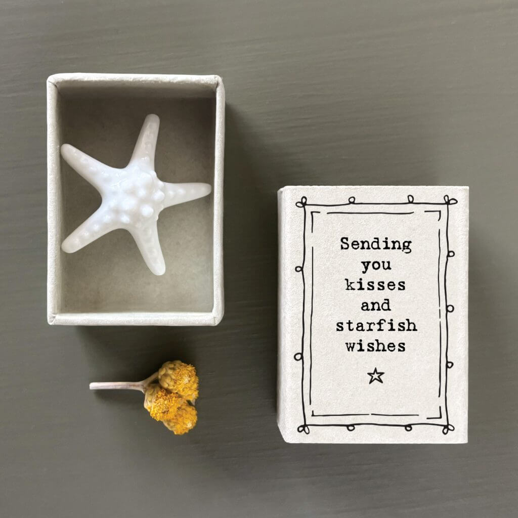Starfish Kisses Matchbox Token