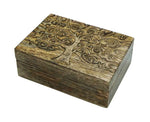 Van Gogh Starry Night Inspired Tree of Life Wooden Box