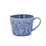 Blue Country Flowers Stoneware Mug by Gisela Graham Southend stockist shop Under the Sun