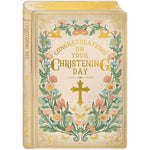 Storybook Christening Day Greeting Card