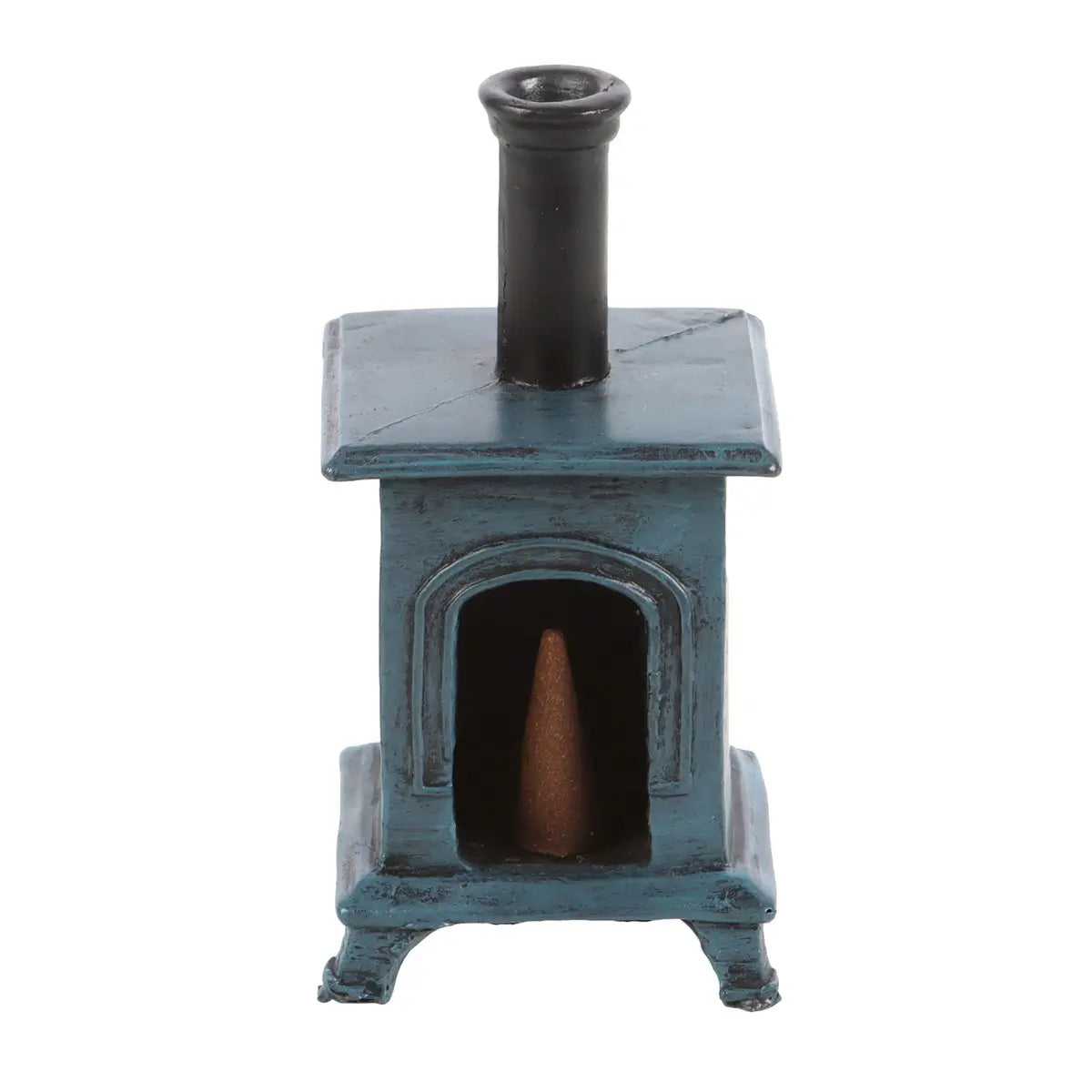 Stove with Chimney Incense Cone Burner