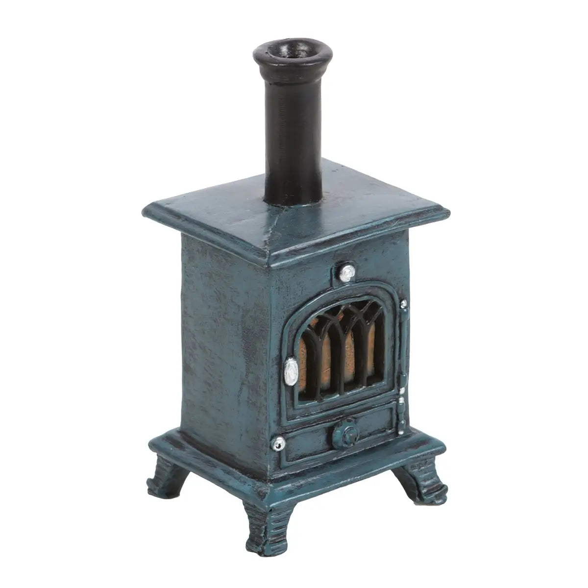 Stove with Chimney Incense Cone Burner