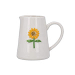 Sunflower Motif Stoneware Mini Jug by Gisela Graham
