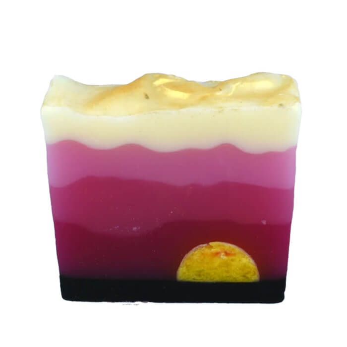 Sunset State of Mind Bomb Cosmetics Soap Slice at shop Under the Sun in Southend