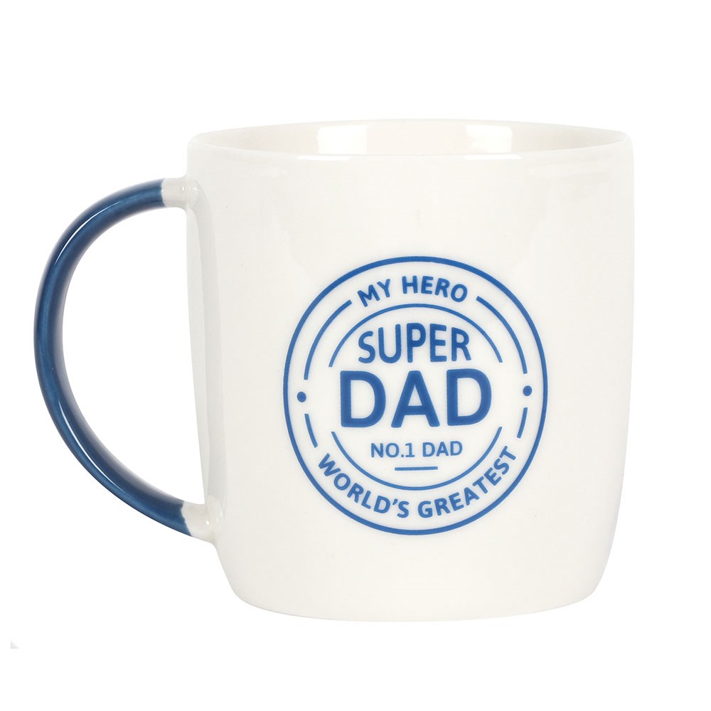 Super Dad White Ceramic Mug