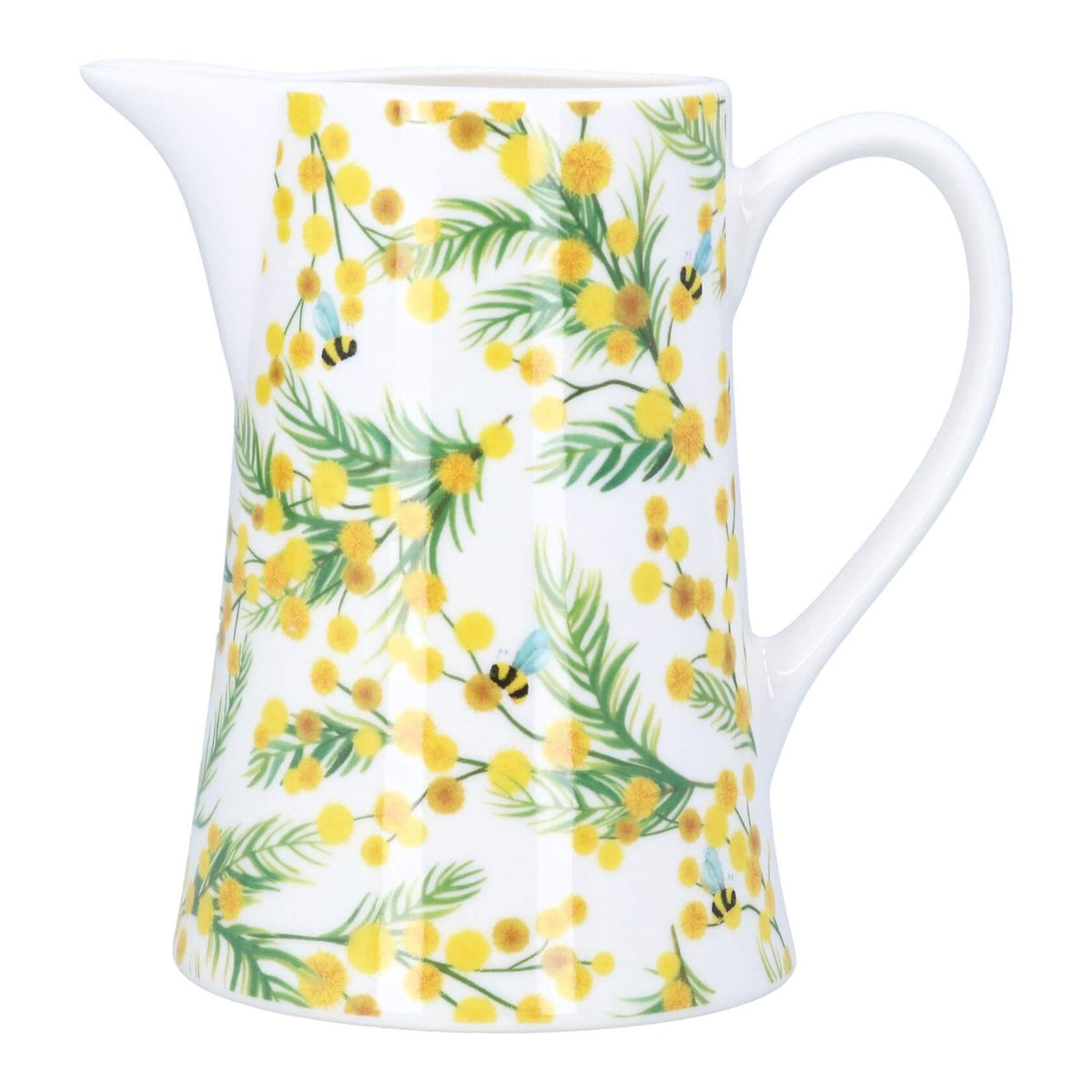 Mimosa Decorated New Bone China Jug 15cm Tall