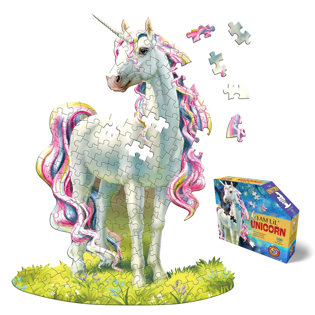 Kids Unicorn Jigsaw Puzzle with 100 Pieces by Madd Capp in Southend