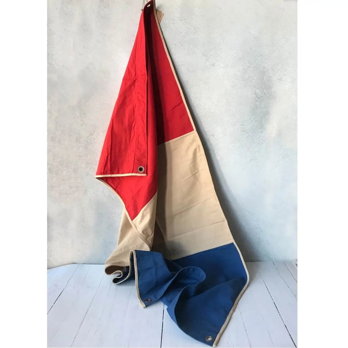 Large Vintage French Tricolore Flag 152cm