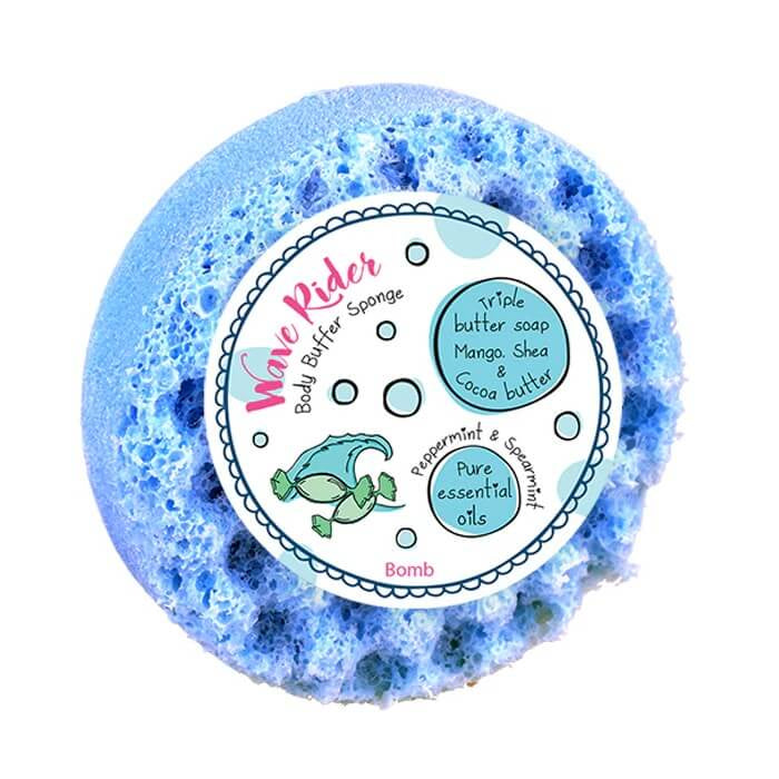 Wave Rider Body Buffer Shower Sponge | Bomb Cosmetics