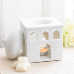 White Arabian Dome Oil Burner Melt Warmer