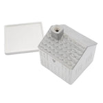 White Cosy Cottage Incense Burner