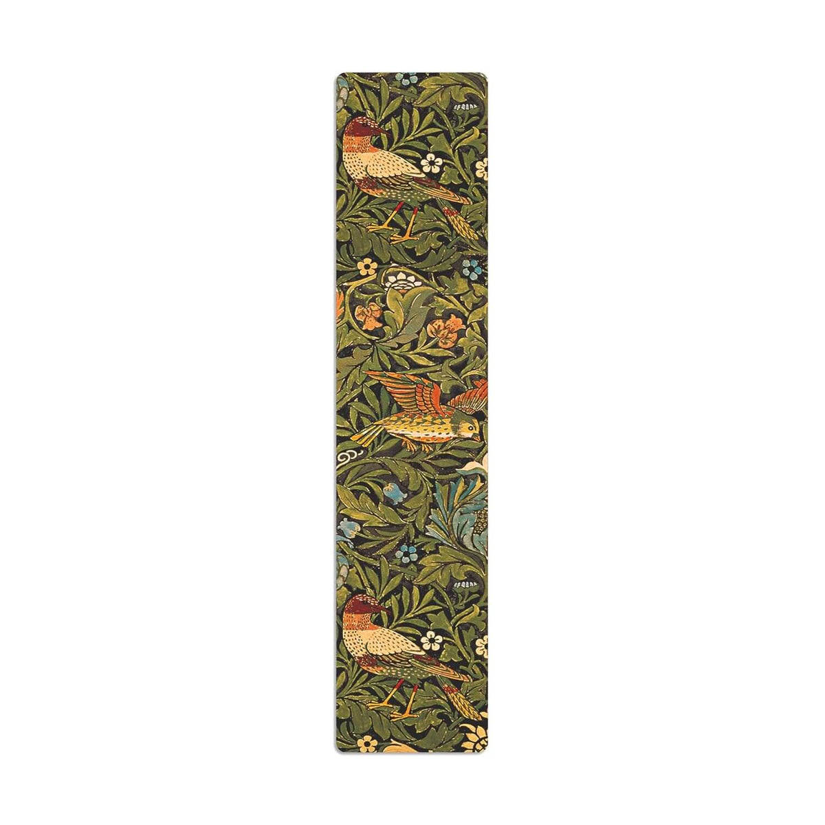 William Morris Birds design double sided bookmark