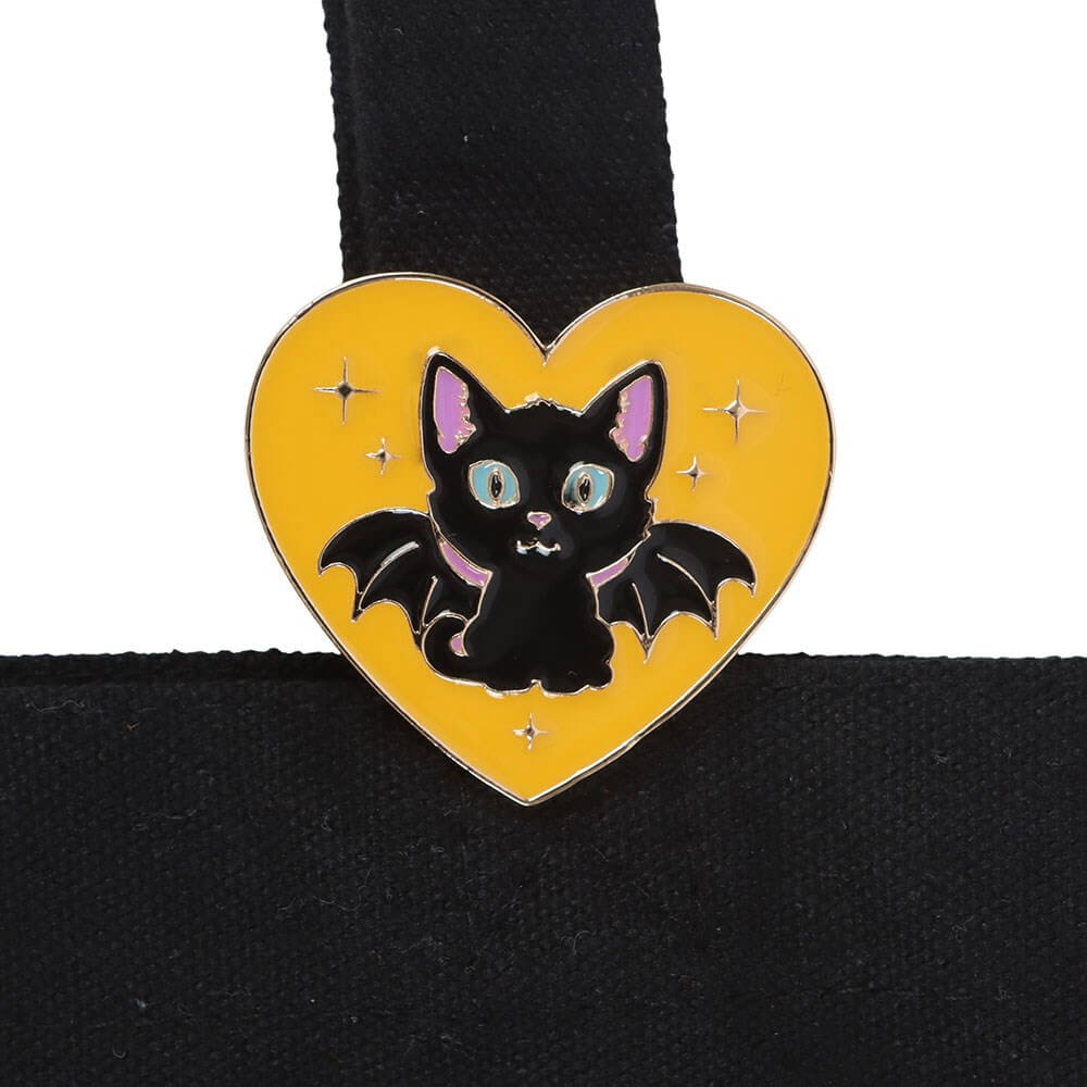 In My Witch Era Polycotton Tote Bag with Enamel Pin