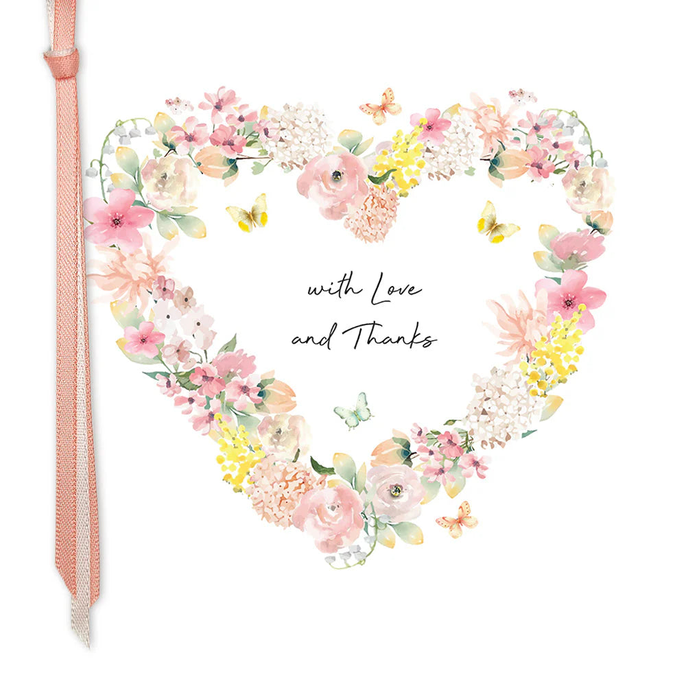 With Love And Thanks - Five Dollar Thankyou Card RRS11