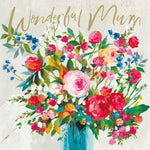 Flower Bouquet Mum Birthday Card